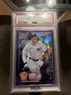 2023 Topps Chrome Aaron Judge #62 Purple Refractor PSA 9 /250 Yankees