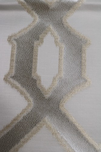 Candice Olson Kravet Fabric Remnant 23"x24" Pattern "Boabob" Sand Ivory Grey - Picture 6 of 6