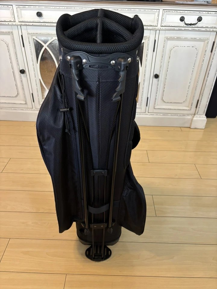 Bolsa de golf Orlimar SRX negra con soporte de golf  Foto 4 de 4