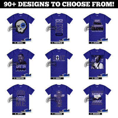 1 Low Zion Williamson Voodoo Regency Purple Green Black Dark Raisin T Shirt