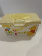 Huggies EMPTY Baby Wipes Disney Winnie Pooh Piglet 2009 Dispenser Container