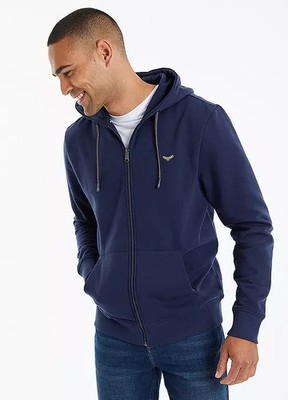Threadbare Zip Through Tangerine Hoodie - Size XXL - LB 2323