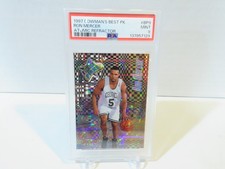 1997 RON MERCER BOWMAN'S BEST PICKS RC ATOMIC REFRACTOR PSA 9