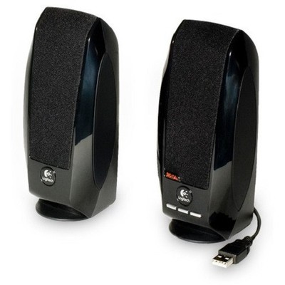 Logitech S150 USB digital Lautsprecher Computer PC Boxen Speaker USB schwarz