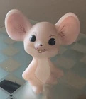 Fenton tan Mouse Figurine from Natural Series 1984