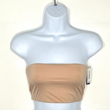 NWD Gap GapBody Women's L Super Stretch Bandeau Bralette GPW01354 Nude
