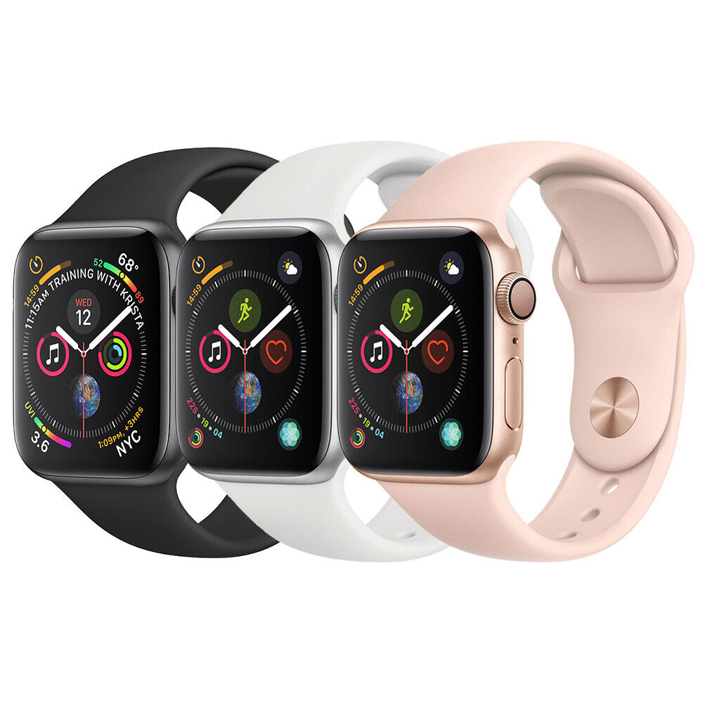 Apple Watch Series 4 GPS + Cellular Aluminum 40mm Case Sport Band