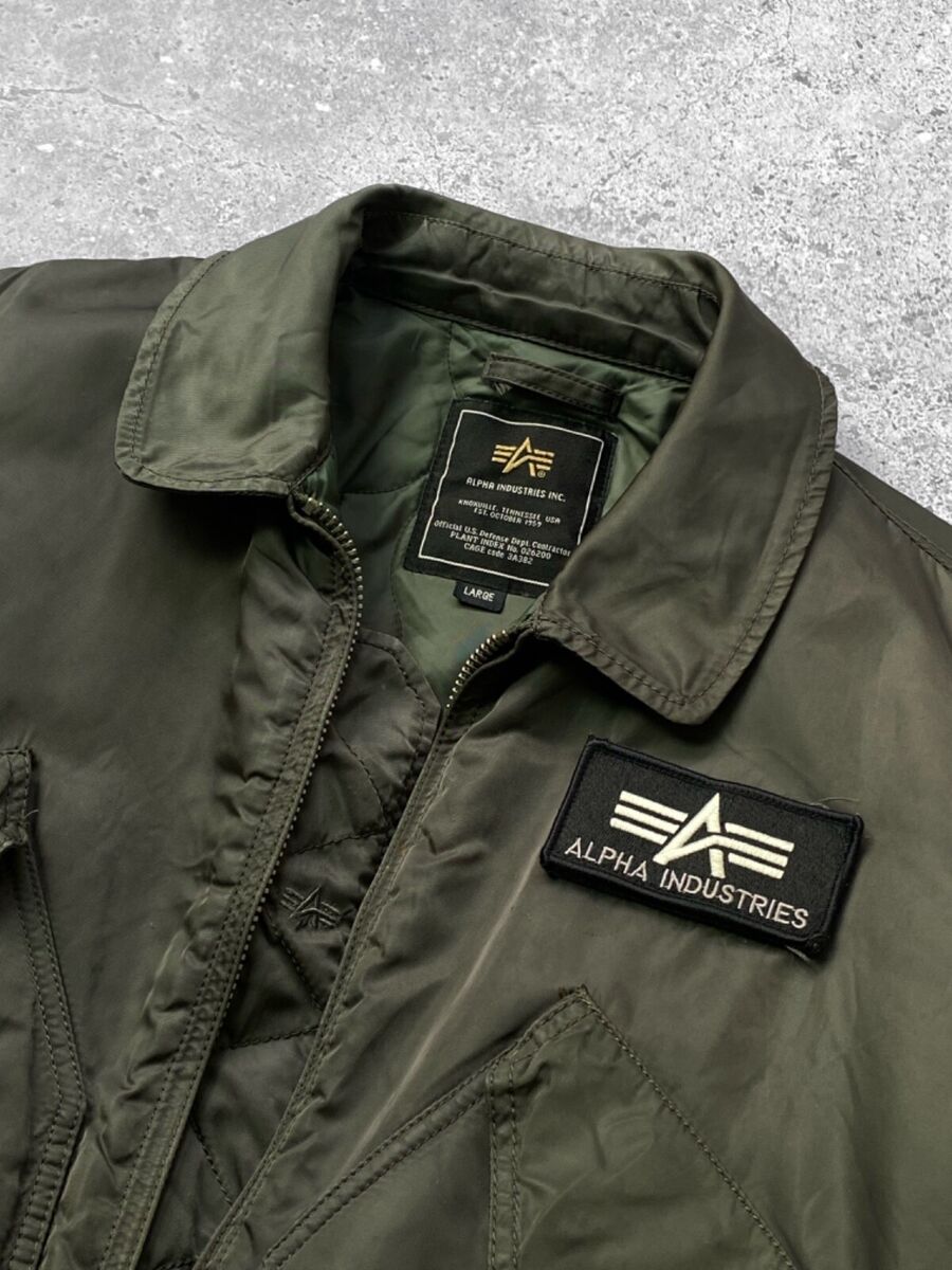 Vintage Alpha Industries CWU-45/P Aviator Bomber Jacket Size Vintage Alpha Industries CWU-45/P Aviator Bomber Jacket Size