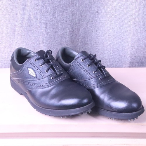 Footjoy Junior GJ Golfing Shoes Youth 6M Black Plastic Cleats 45038 - Picture 2 of 13