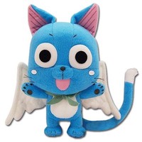 Great Eastern Ge-6968 Animation Official Fairy Tail Anime Happy 8 Plush , New, on sale Great Eastern Ge-6968 Animation Official Fairy Tail Anime Happy 8 Plush , New, on sale