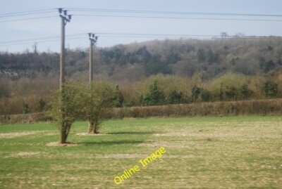 Foto 6x4 zwei Telegrafenmasten Otford c2014