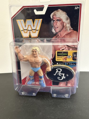 2017 Mattel WWE Retro RIC FLAIR Sealed MOC In Prot...
