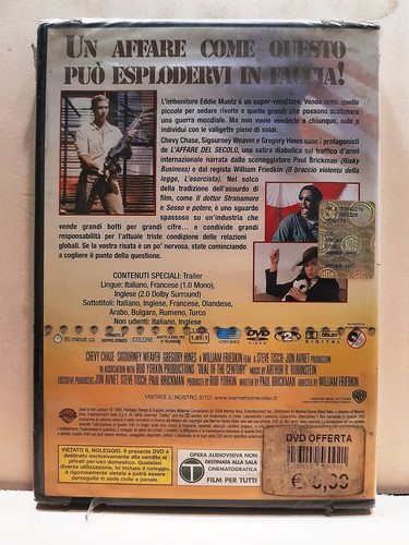 00287 DVD - L'AFFARE DEL SECOLO - Chevy Chase, Sigourney Weaver 1983 (sigillato) - Foto 2 di 4