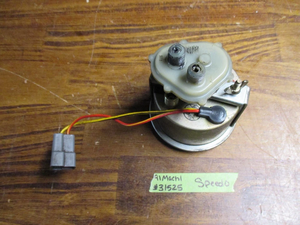 91 Ski Doo Mach 1 617 Snowmobile Speedometer MPH Gauge - Image 3 of 4