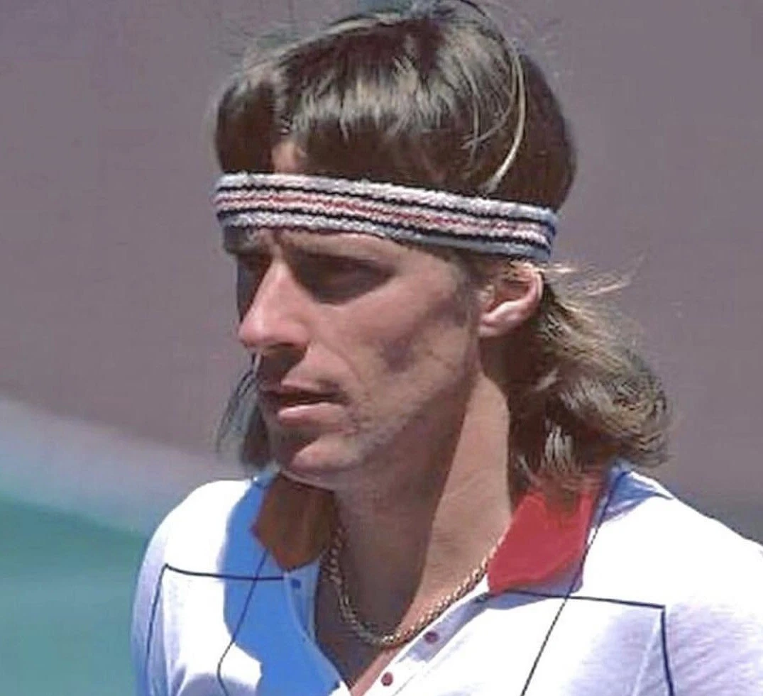 Original Bjorn Borg Fila Tennis Headband Wimbledon Ltd Edition