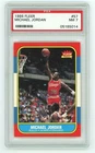 1986 Michael Jordan Fleer #57 Rookie Card PSA 7 NM-MT looks 7.5 8 DEAD CENTER 🔥