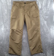 5.11 Tactical Pants Men 40x30 Khaki Ripstop Cargo Durable Outdoor Training