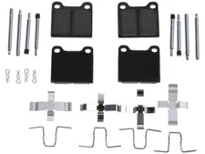 Rear API Brake Pad Set fits Mercedes 300SDL 1986-1987 73VMVD