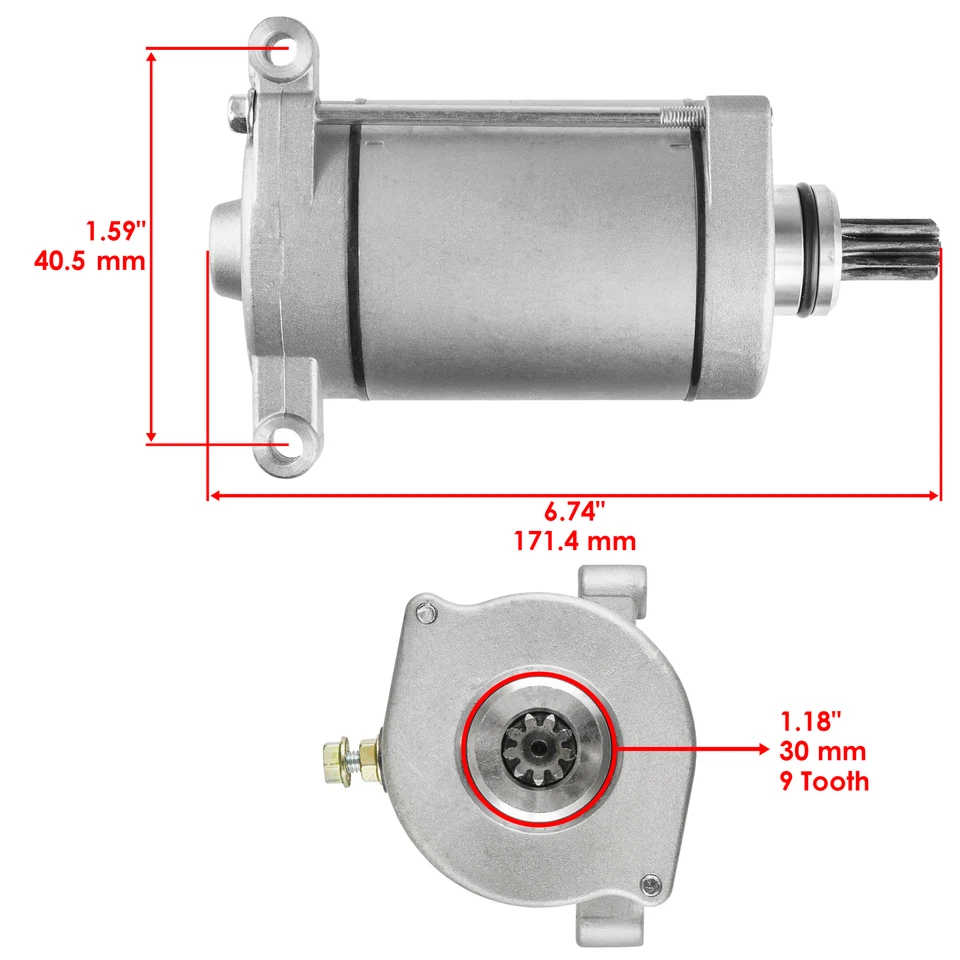 Arranque para Yamaha Grizzly 700 Fi YFM700 YFM 700 4X4 2007 2008 Foto 2 de 4