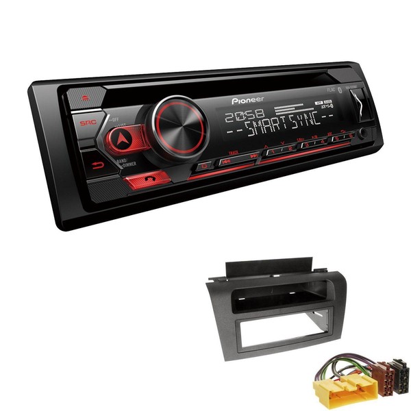 Pioneer 1-DIN Autoradio CD Bluetooth Spotify USB FüR Mazda 3 2003-2009 Schwarz-image
