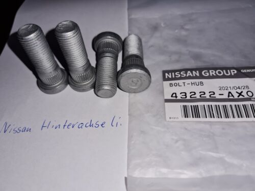Nissan studs (4 pieces) for rear axle - Picture 1 of 1