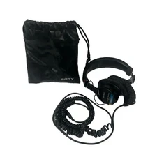 Vintage Sony Dynamic Stereo Headphones Professional Studio Monitor MDR-7506