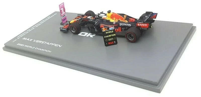 SPARK 1:43 MODELLINO AUTO F1 REDBULL HONDA RB16 MAX VERSTAPPEN ABU DHABI GP 2021 - Immagine 3 di 4