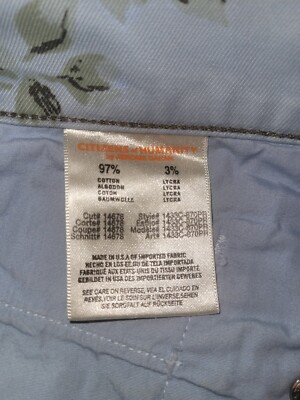 エル Citizens of Humanity Mandy High Waist Retro Slim Roll Up Jeans 29