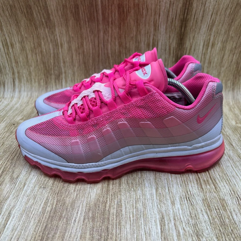 Youth 6Y Womens 7.5 - Nike Air Max 95 360 GS Shoes Spark Pink Stealth 512076-002 - Image 3 of 4