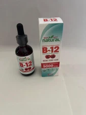 Why Not Natural Organic Vitamin B12 Liquid Sublingual Extra Strength 5000 mcg