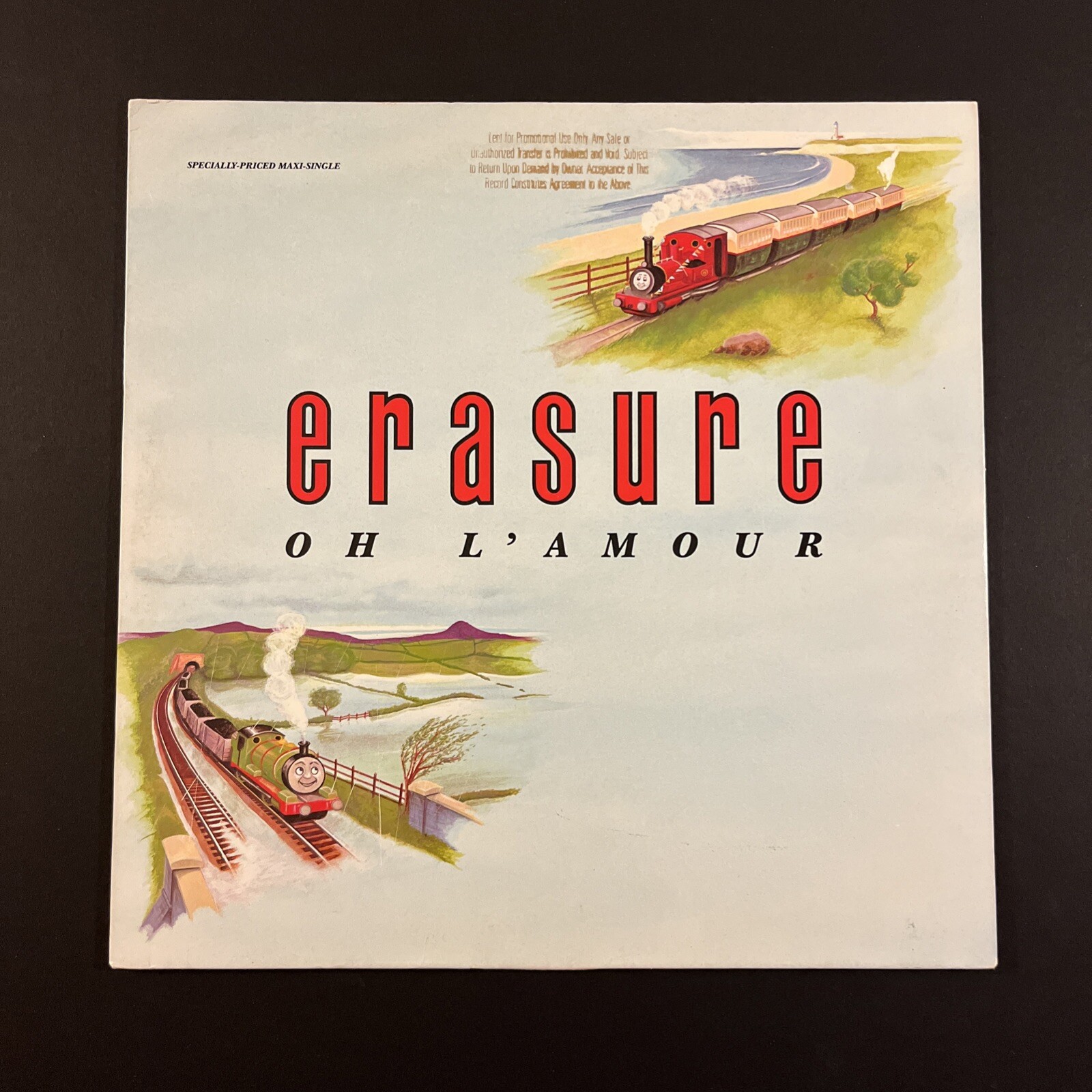 Erasure - Oh L'Amour 1986 Mute – 12 MUTE 45 US 12