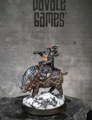 Silver Goat Dwarf Lord Iron - Davale Games  Herr der Ringe - Tabletop - 28mm