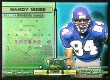 Randy Moss - 1999 Pacific Revolution #15 Chalk Talk - Vikings