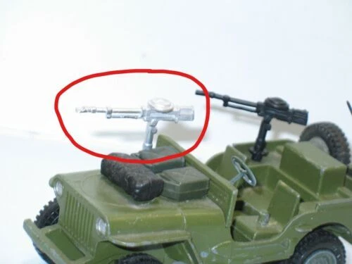 Jeep Dinky Diecast Tanks & Military Vehicles