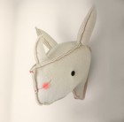 Decorative Rhinoceros stuffed head hanging Wall Decor Nursery play room