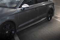 Street Pro Seitenschweller Ansatz FüR Audi S3 / A3 S-Line Limousine 8V Schweller