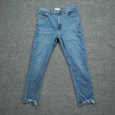 Abercrombie  Fitch Jeans Womens 28 6 6R Skinny High Rise Distressed Pants