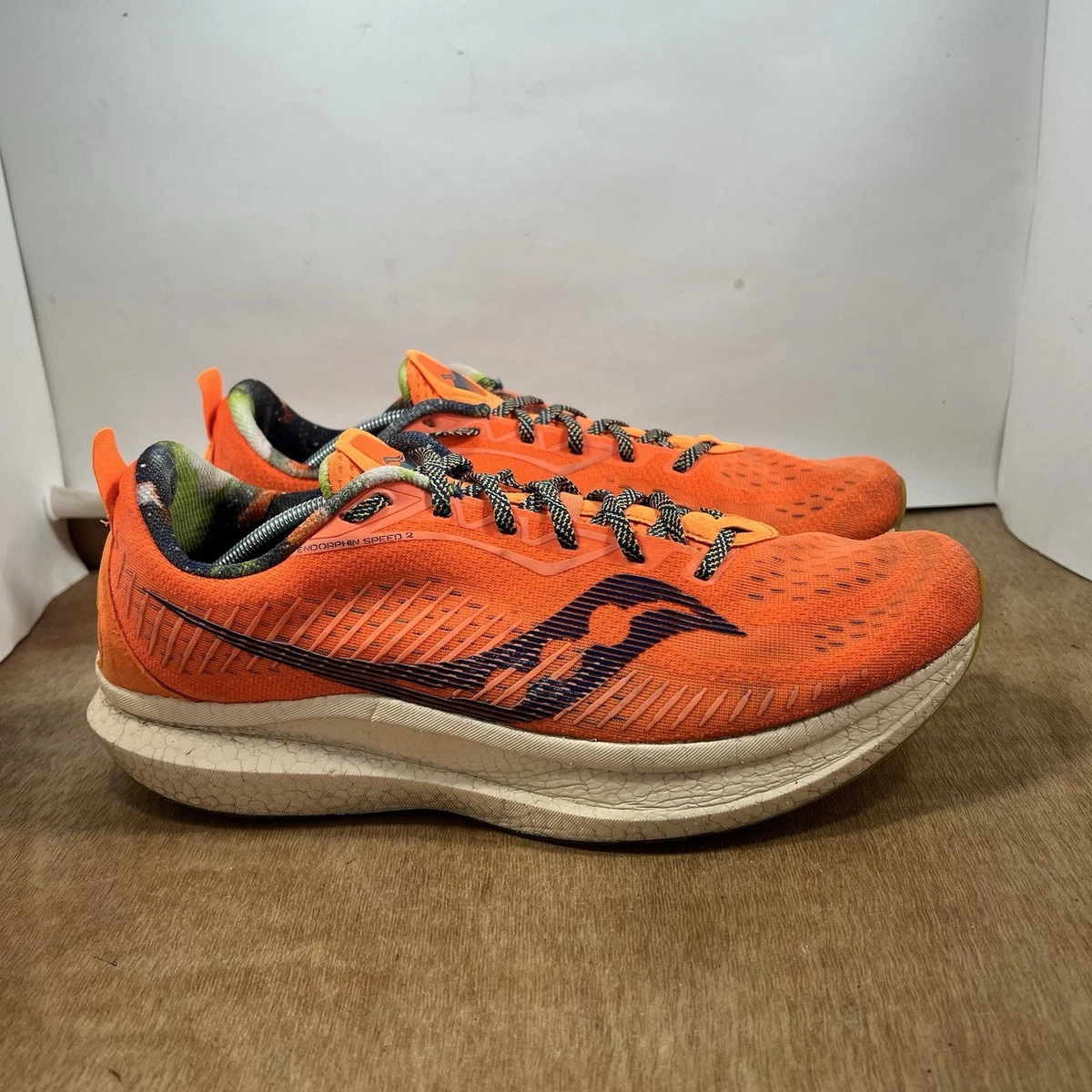 Saucony Endorphin Pro 2 Campfire Story Orange Running Shoes Men\'s Size 11.5 US Saucony Endorphin Pro 2 & Endorphin Speed 2  main image 4