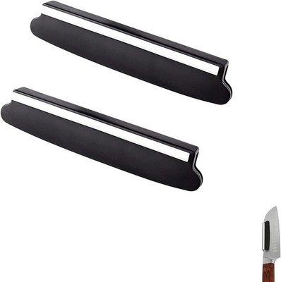 Professional Knife Sharpening Angle Guide for Whetstone - 2 Pack, Non-Slip Ceram