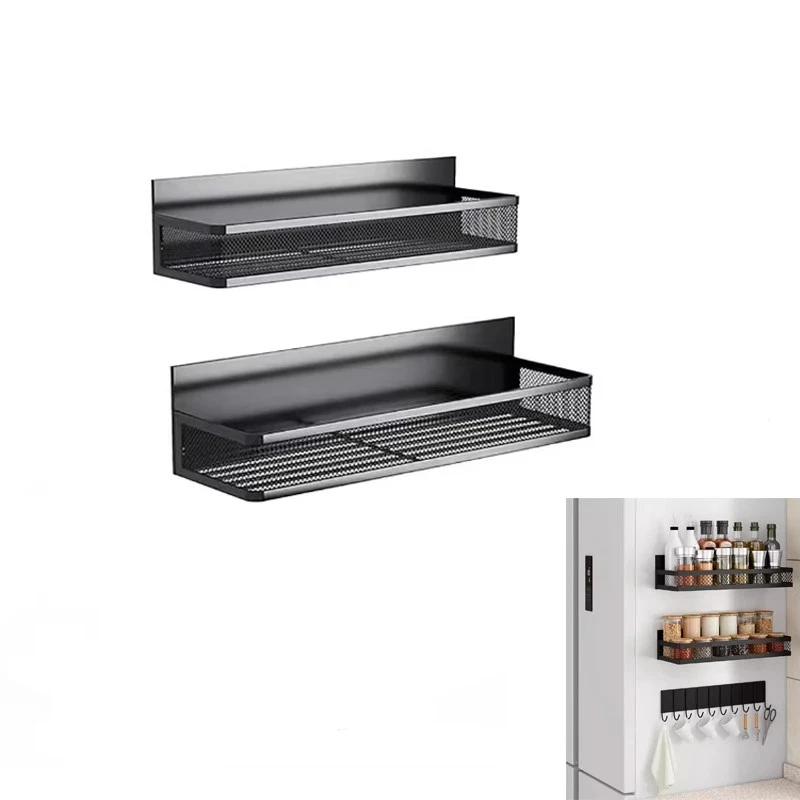 Magnetic Spice Rack Storage Organizer Refrigerator Kitchen Fridge Shelf
Opens in a new window or tab