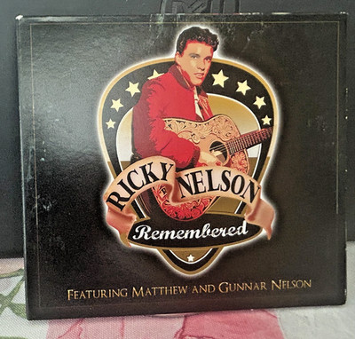 SIGNED -- Ricky Nelson Remembered by Matthew & Gunnar Nelson (CD, 2015)