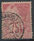 [77.372] France Colonies 1881 good Used VF stamp $70