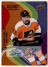 Bobby Brink 2022-23 UD Allure Color Flow Full Rainbow Rookie Auto #SF-53