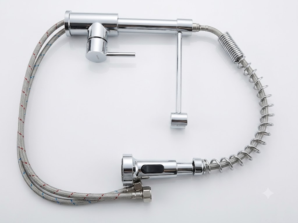 Cobbe Kitchen Tap Pull Out Spray Mixer Faucet 360° Swivel 2 Mode Sink UK New
