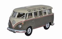 Volkswagen VW T1 Samba Bus 1:76 MaßStab Oxford Diecast 76VWS009 Metall Grau