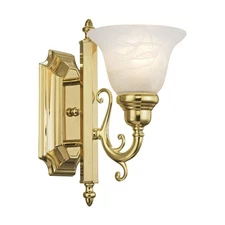 Livex Lighting - French Regency - 1 Light Bath Vanity in Traditional Style - 6