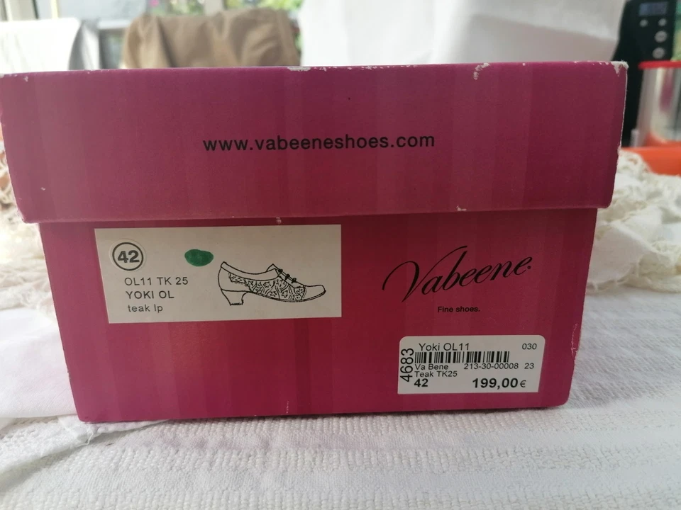 Vabeene, Pumps, Yoki OL Teak, Gr. 42, Sehr Gut - Bild 3 von 4