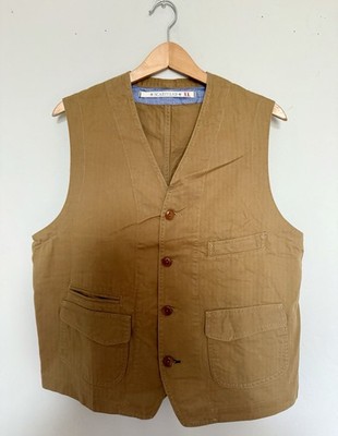 Scarti Lab Weste XL Herringbone Style 403 Made In Italy Top Zustand SOLD OUT