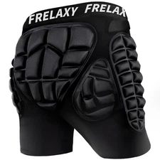 3D Protective Padded Shorts for Snowboard, Skate and Ski, Snowboard Butt pad,...