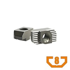 M6 TNut - 8mm (30 series) Tslot  (100 pack)